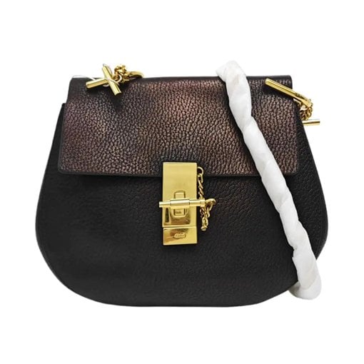 Drew leather crossbody bag