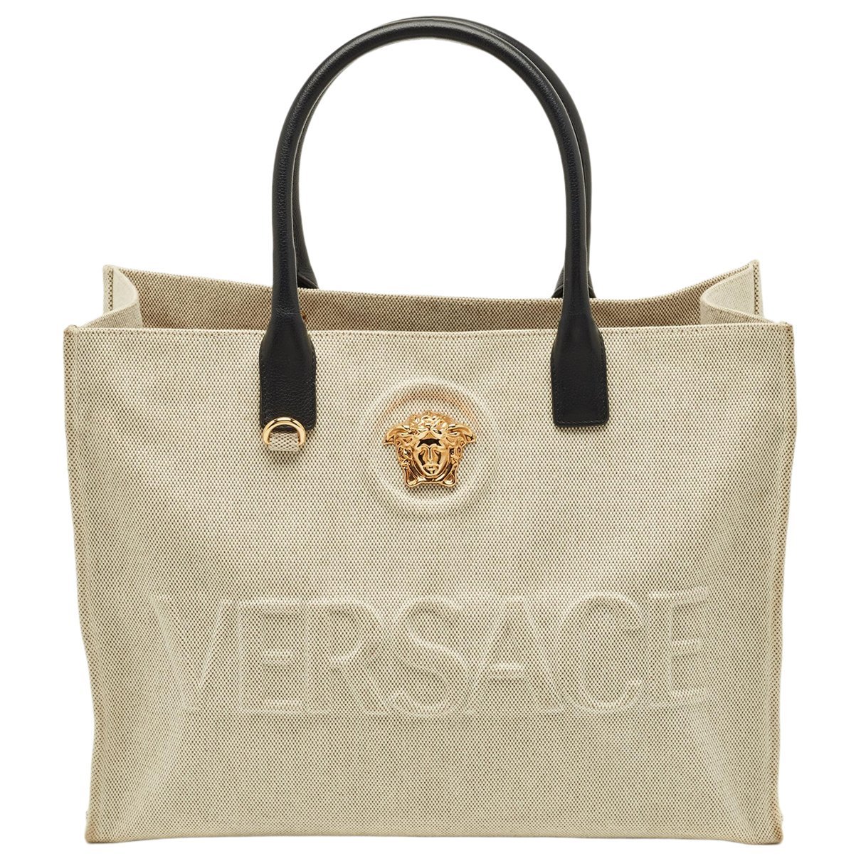 La Medusa leather tote