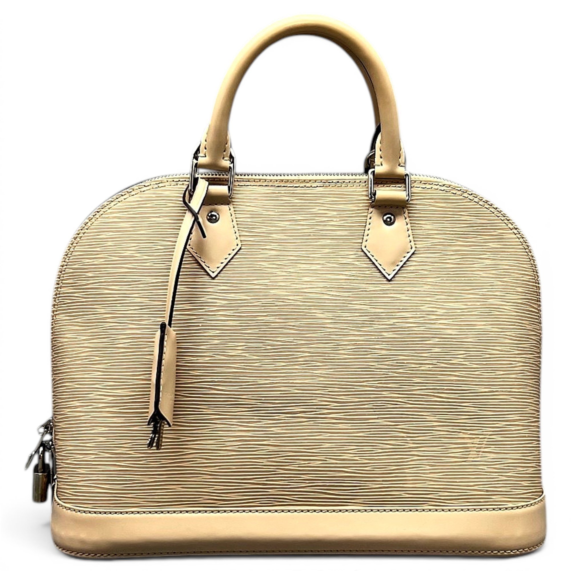 Alma leather handbag