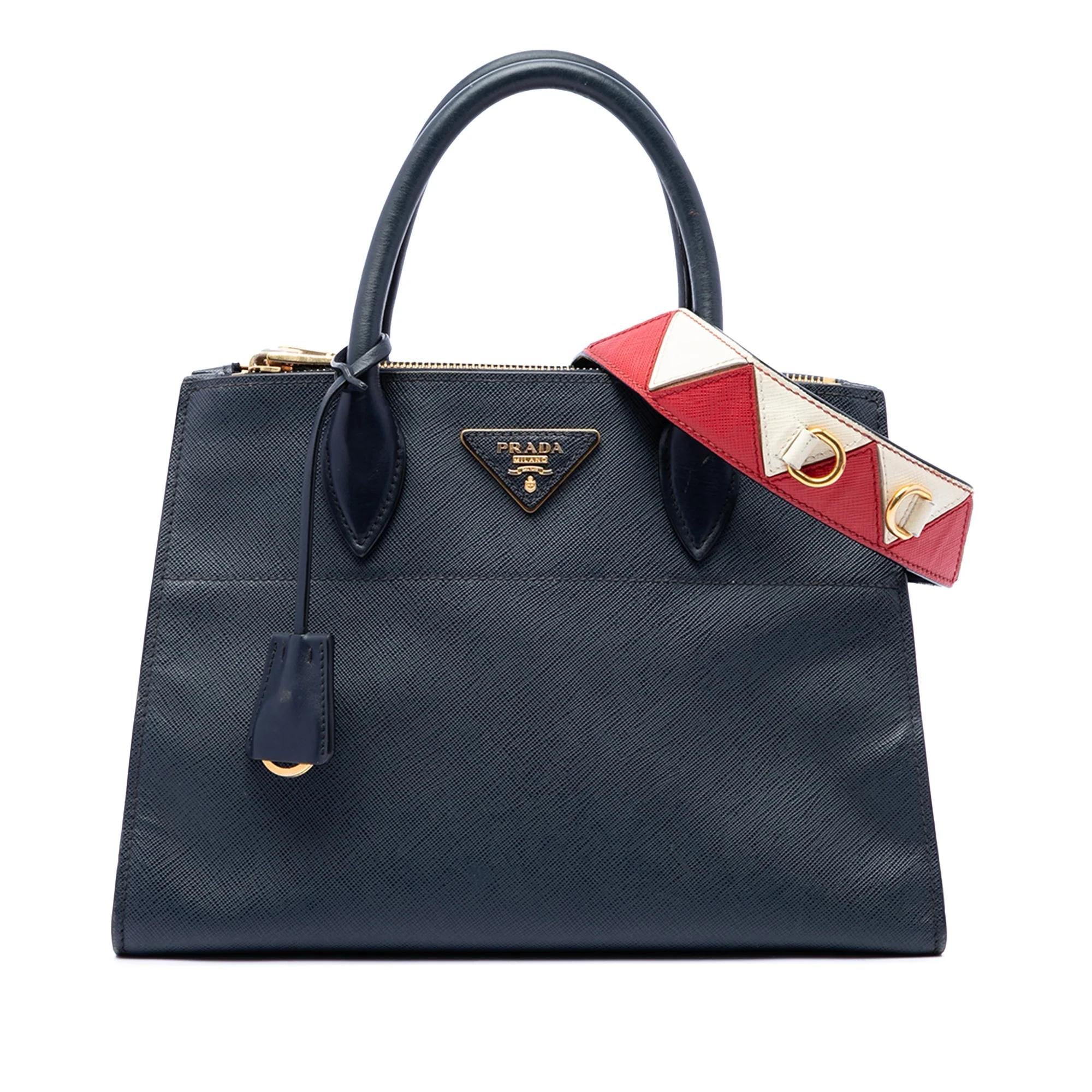 Paradigme leather satchel