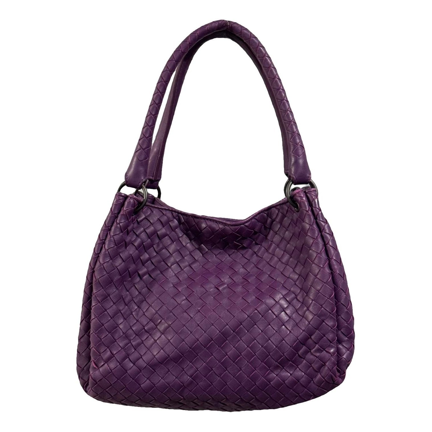 Parachute leather handbag