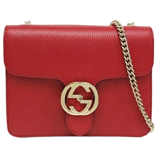 Leather crossbody bag