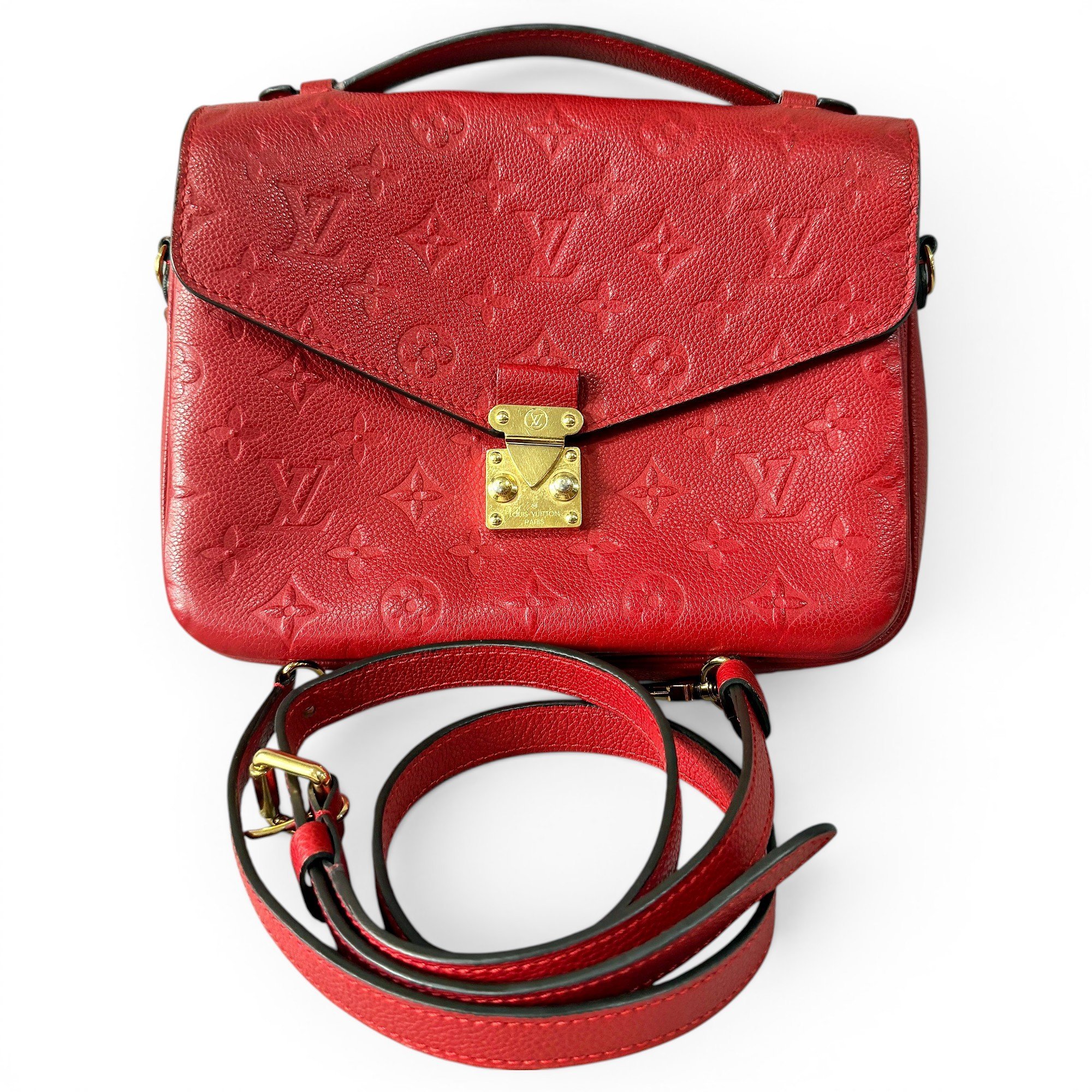 Metis leather handbag