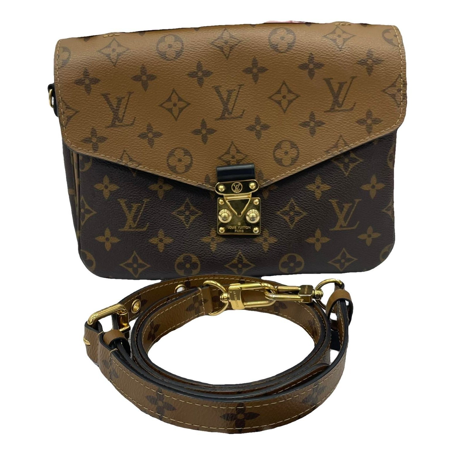 Metis leather handbag