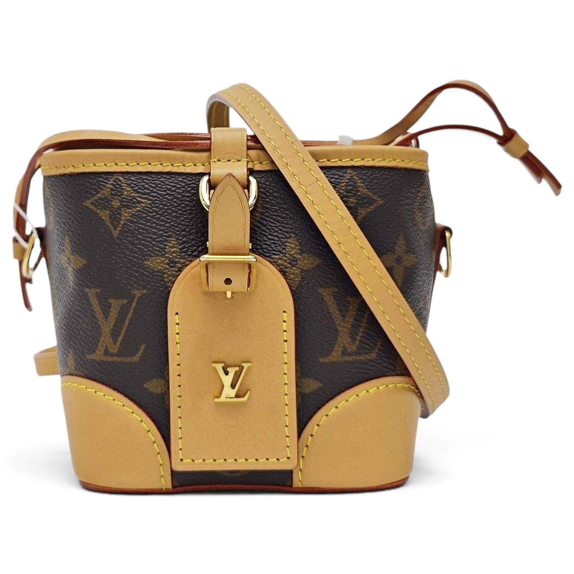 Nano Noé leather handbag