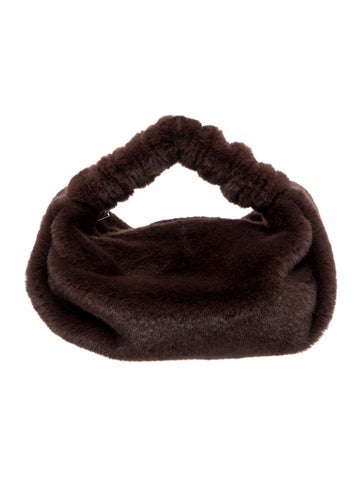 Alexander Wang Faux Fur Top Handle Bag