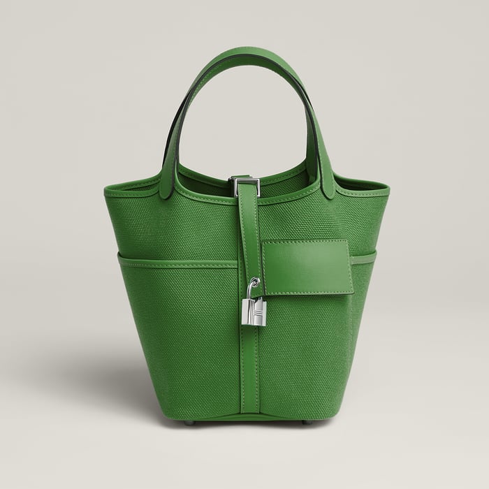 Vert Yucca Picotin Lock 18 Pocket Bag
