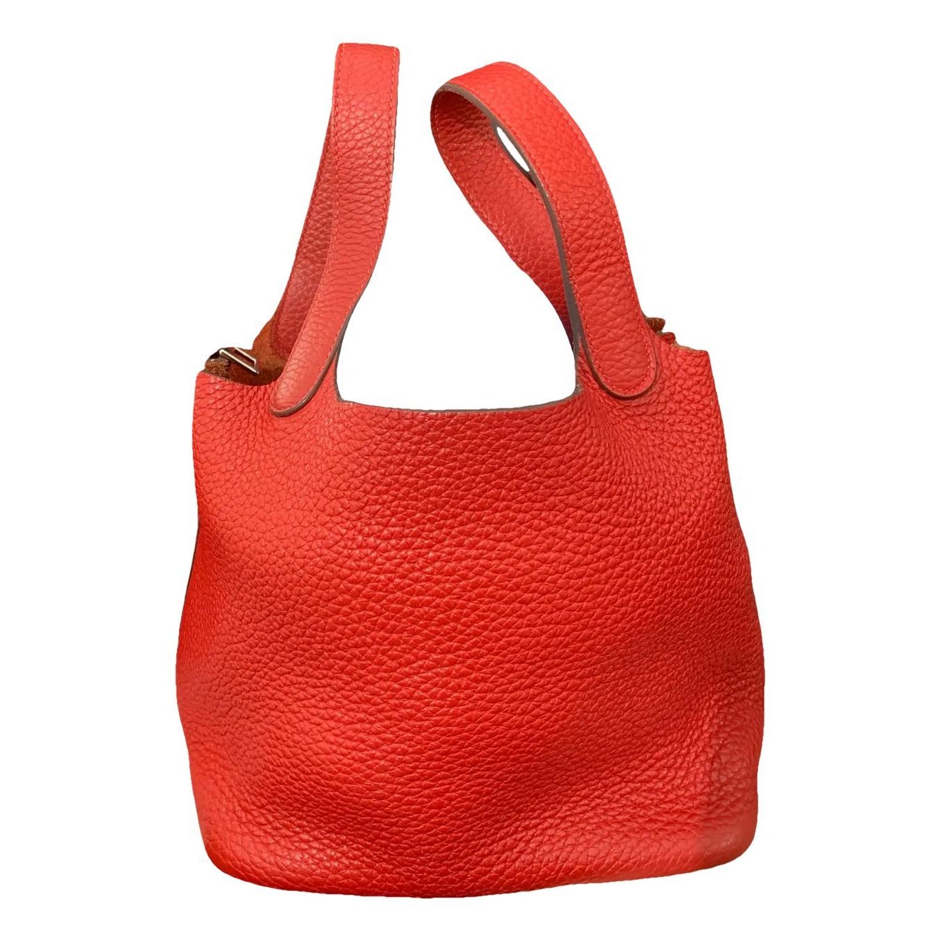 Picotin leather handbag