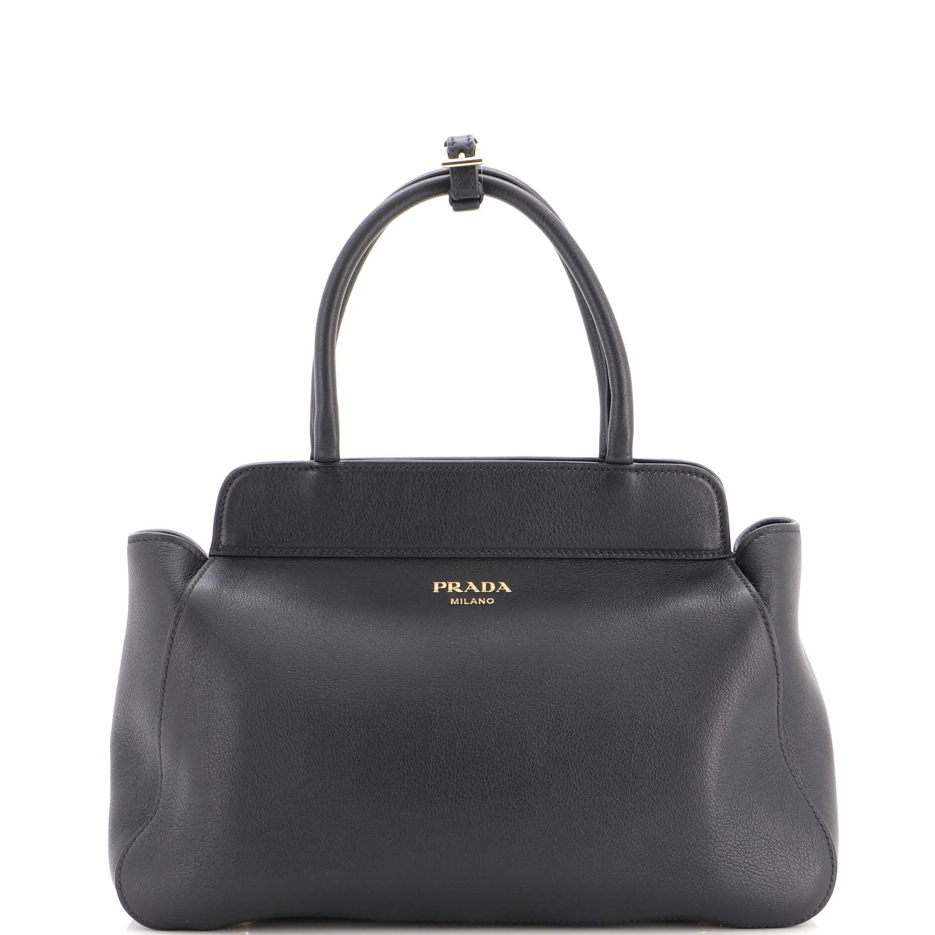 Leather tote