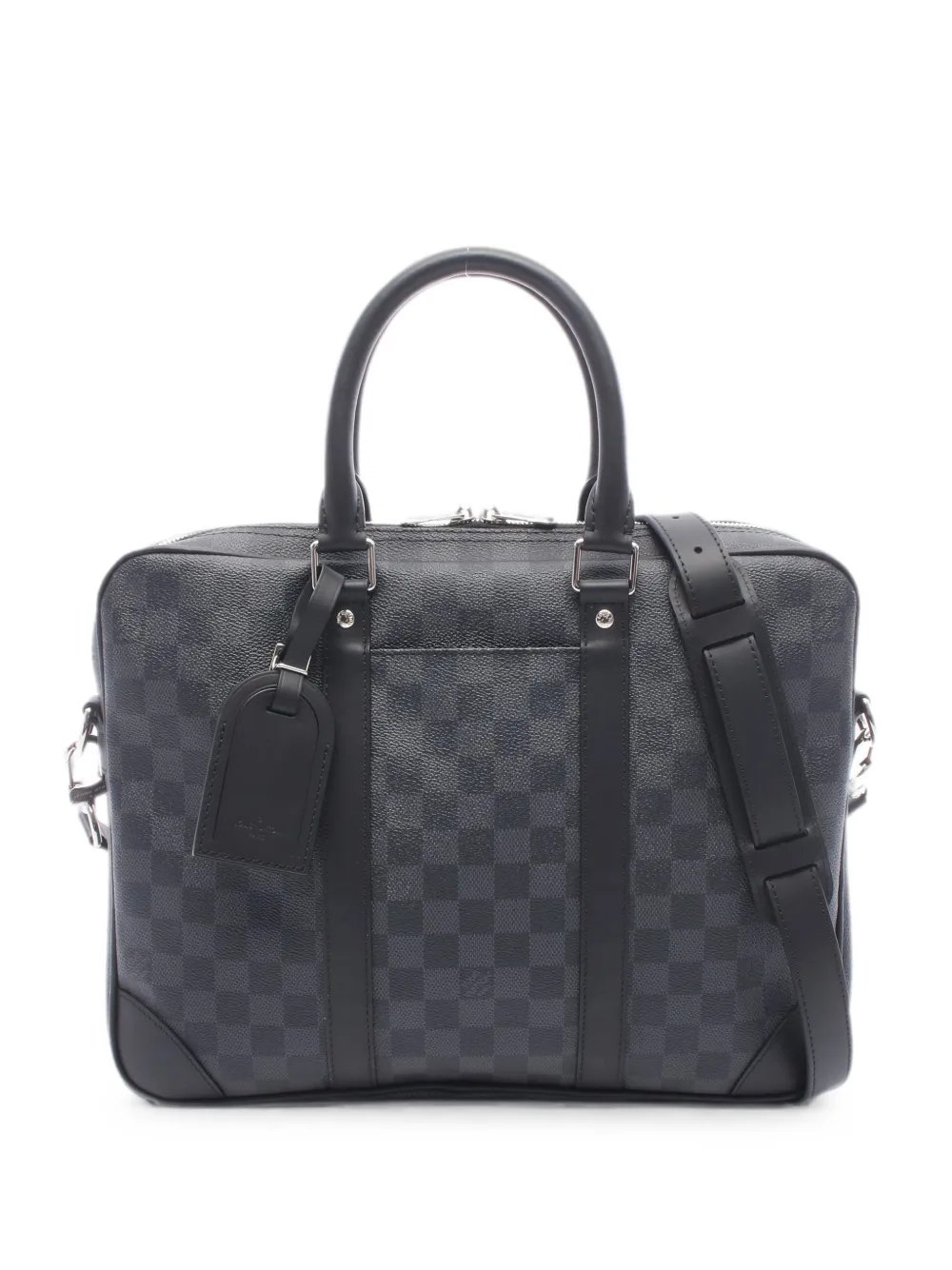 2010s Porte Document Voyage Damier Graphite briefcase