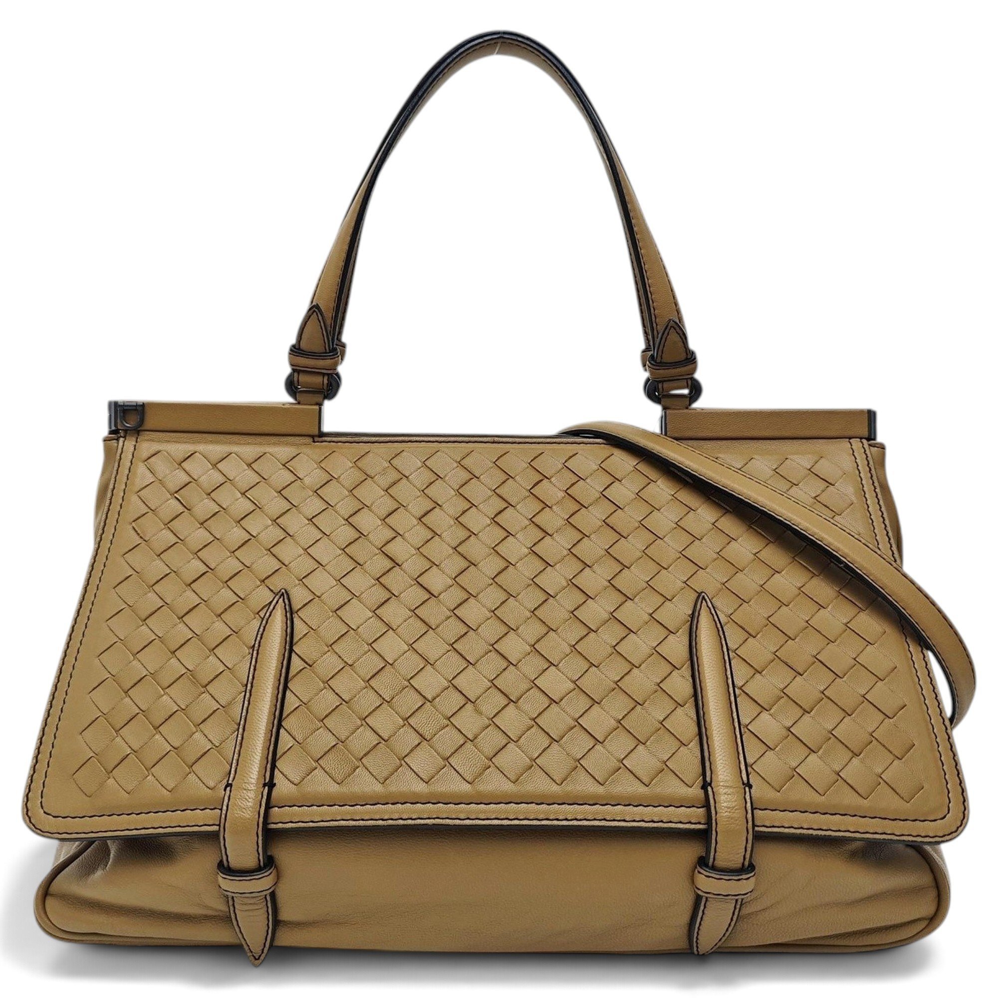 Leather handbag