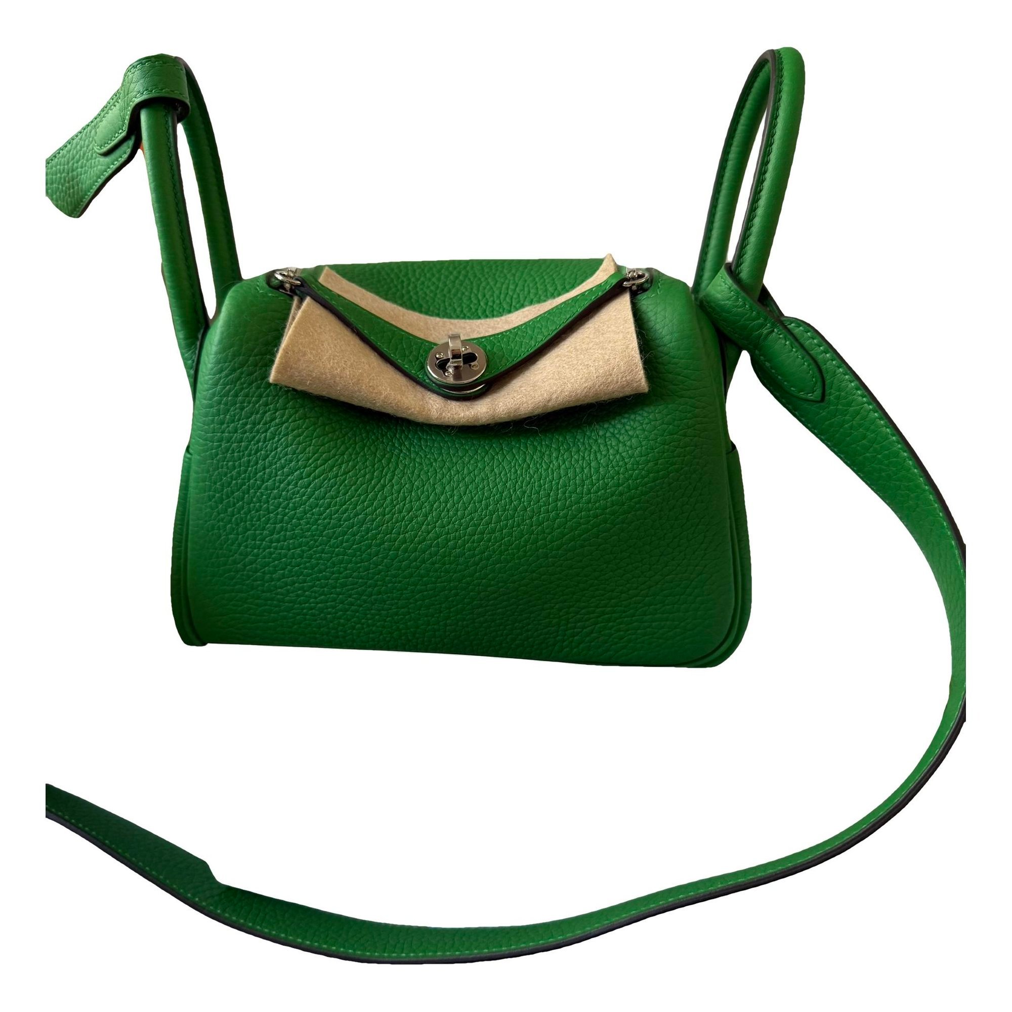 Lindy leather handbag