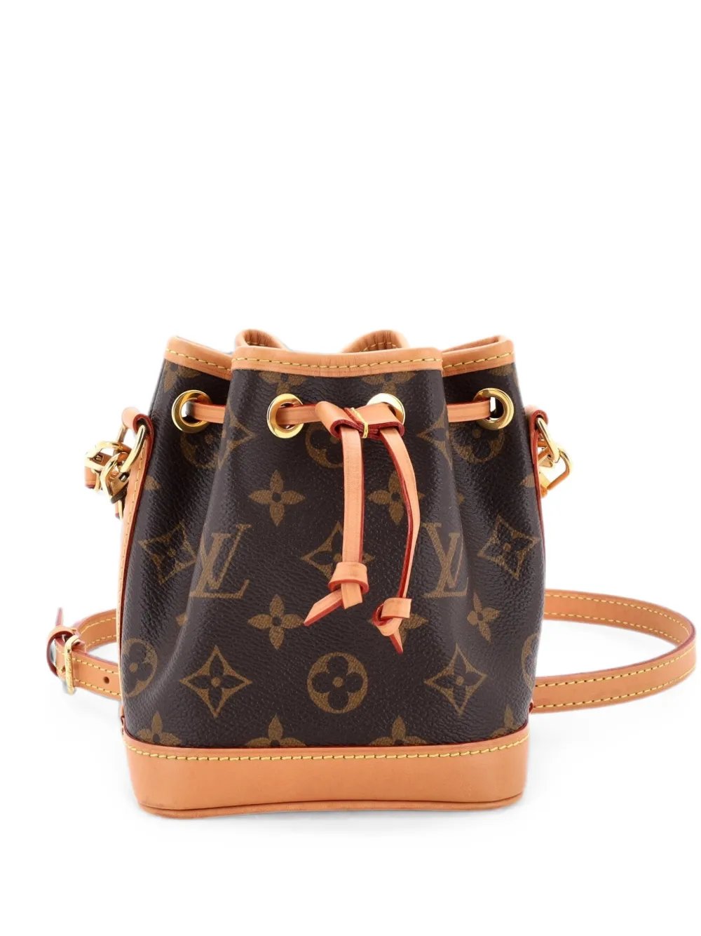 Noe NM Handbag Monogram Canvas Nano bucket bag