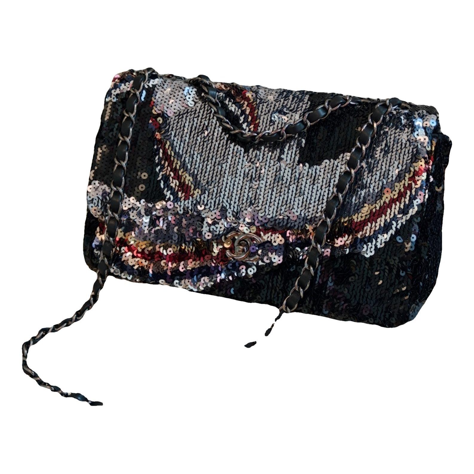Timeless/Classique glitter crossbody bag