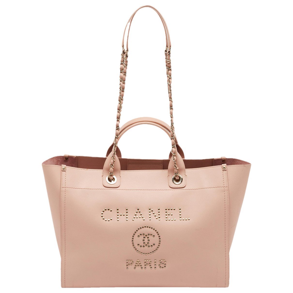 Deauville leather tote