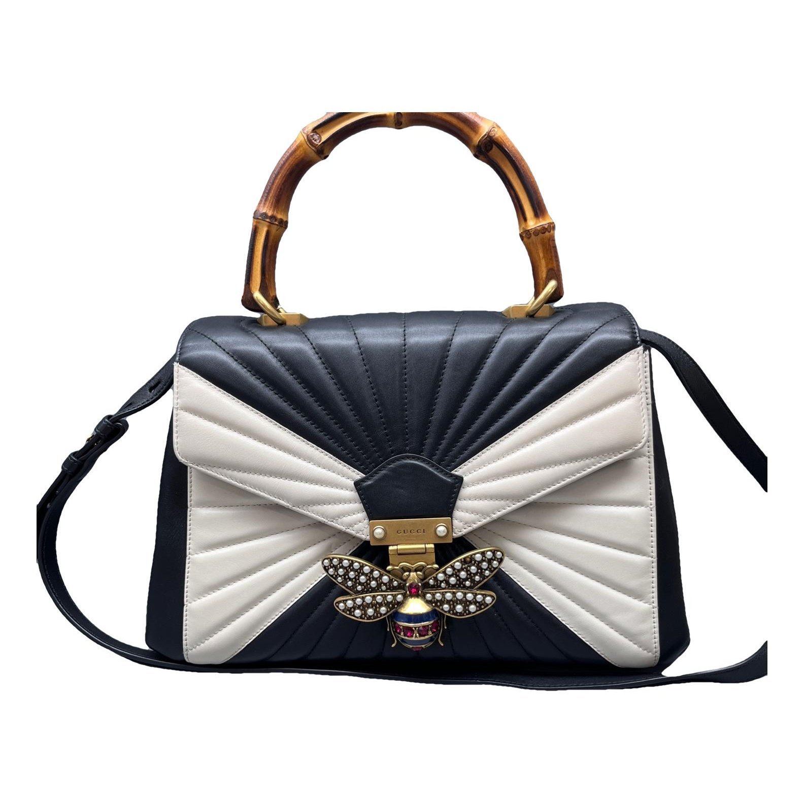 Queen Margaret leather handbag