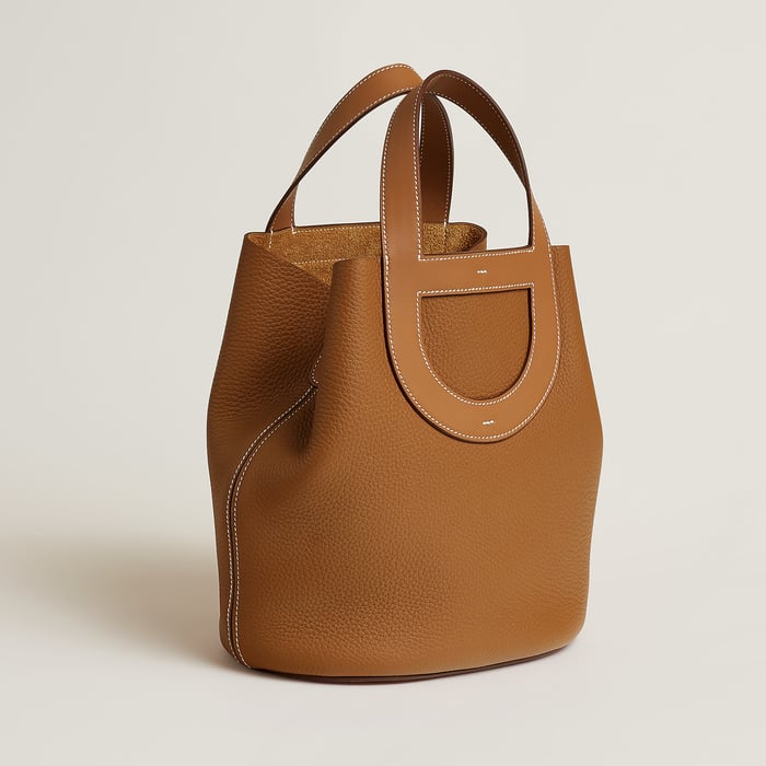 Gold Hermès In-the-loop 23 Bag