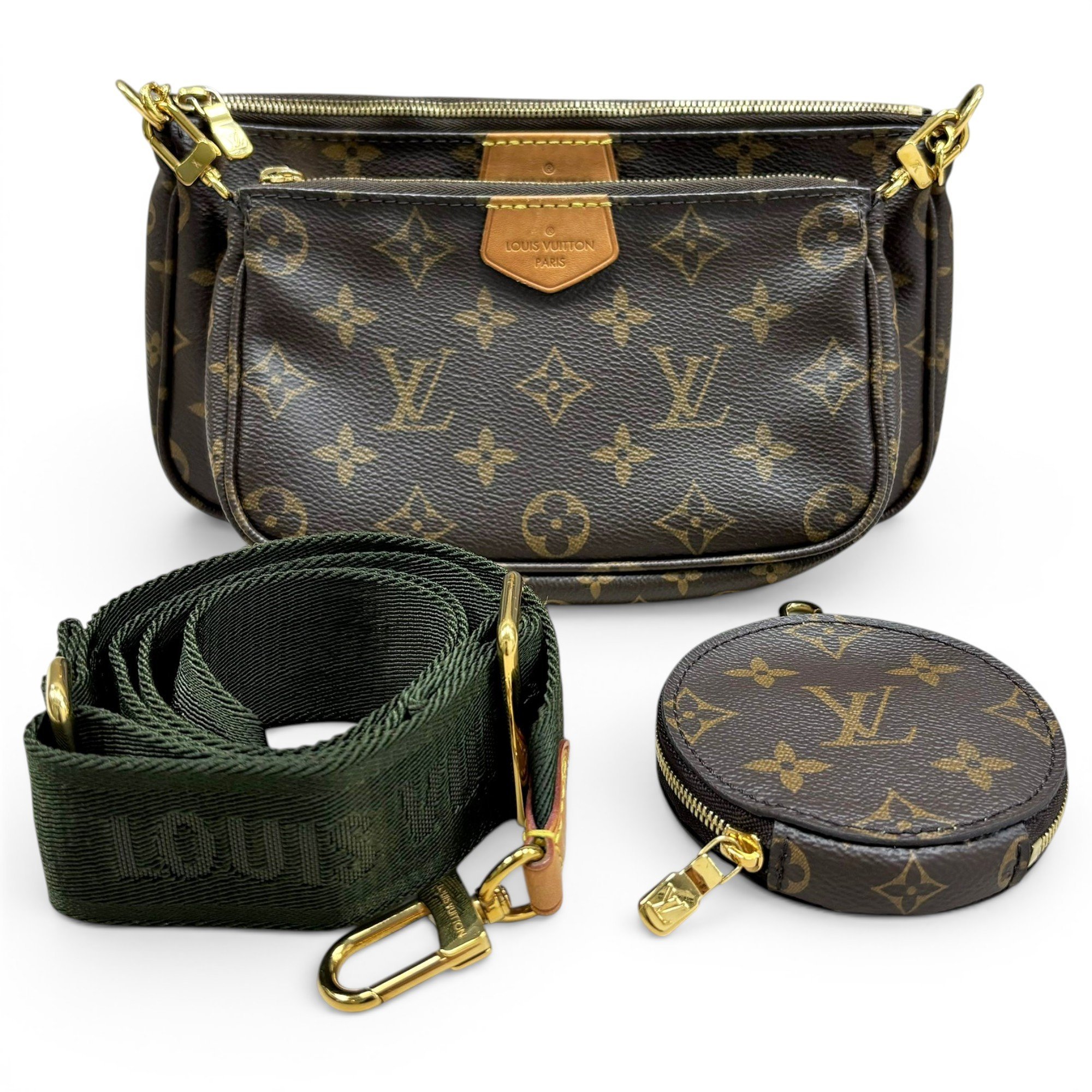 Multi Pochette Accessoires leather handbag