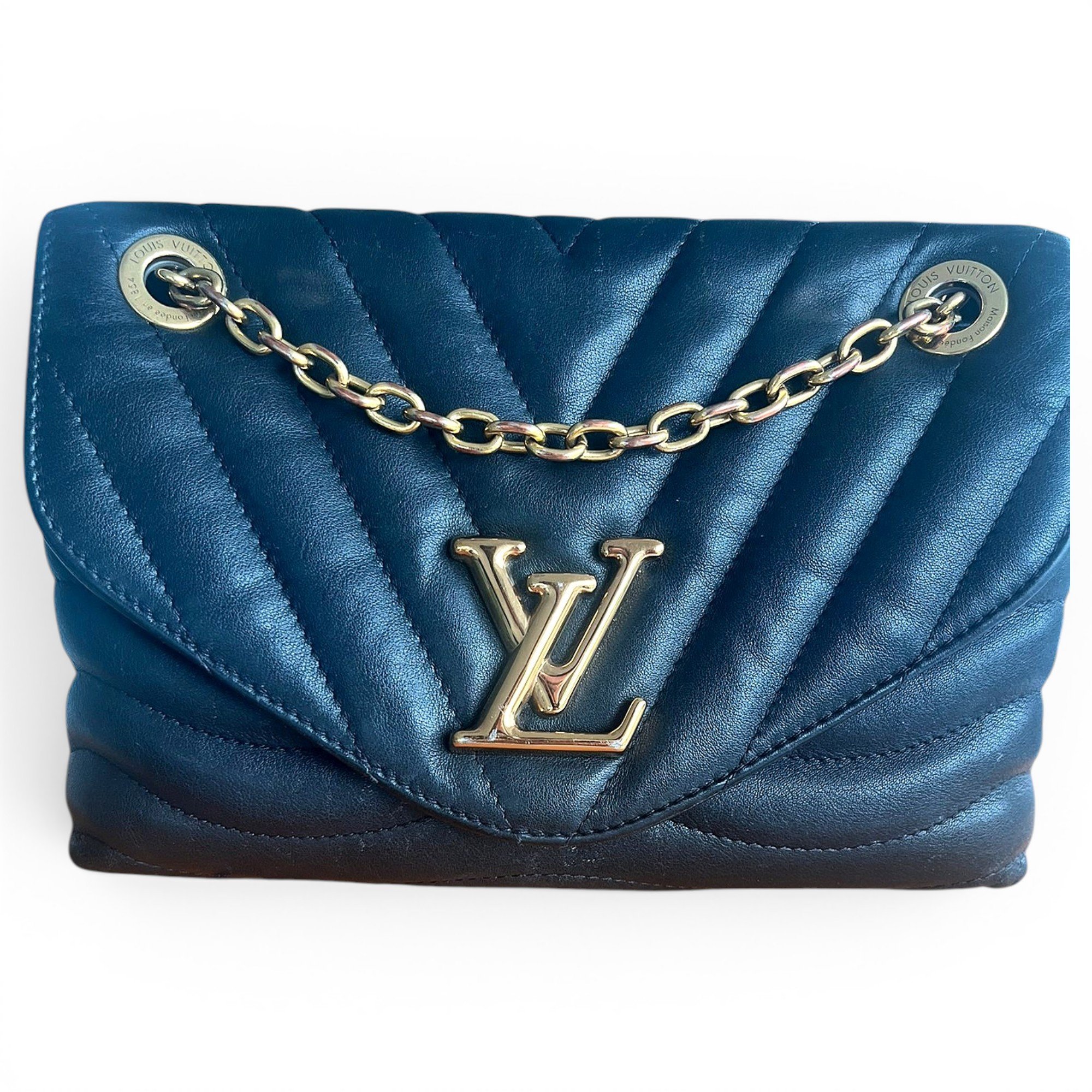 New Wave leather handbag