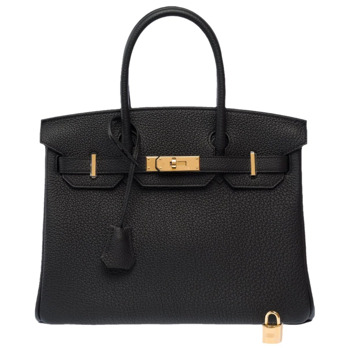 Hermes Birkin 30 Handbag Black Togo Leather 2026