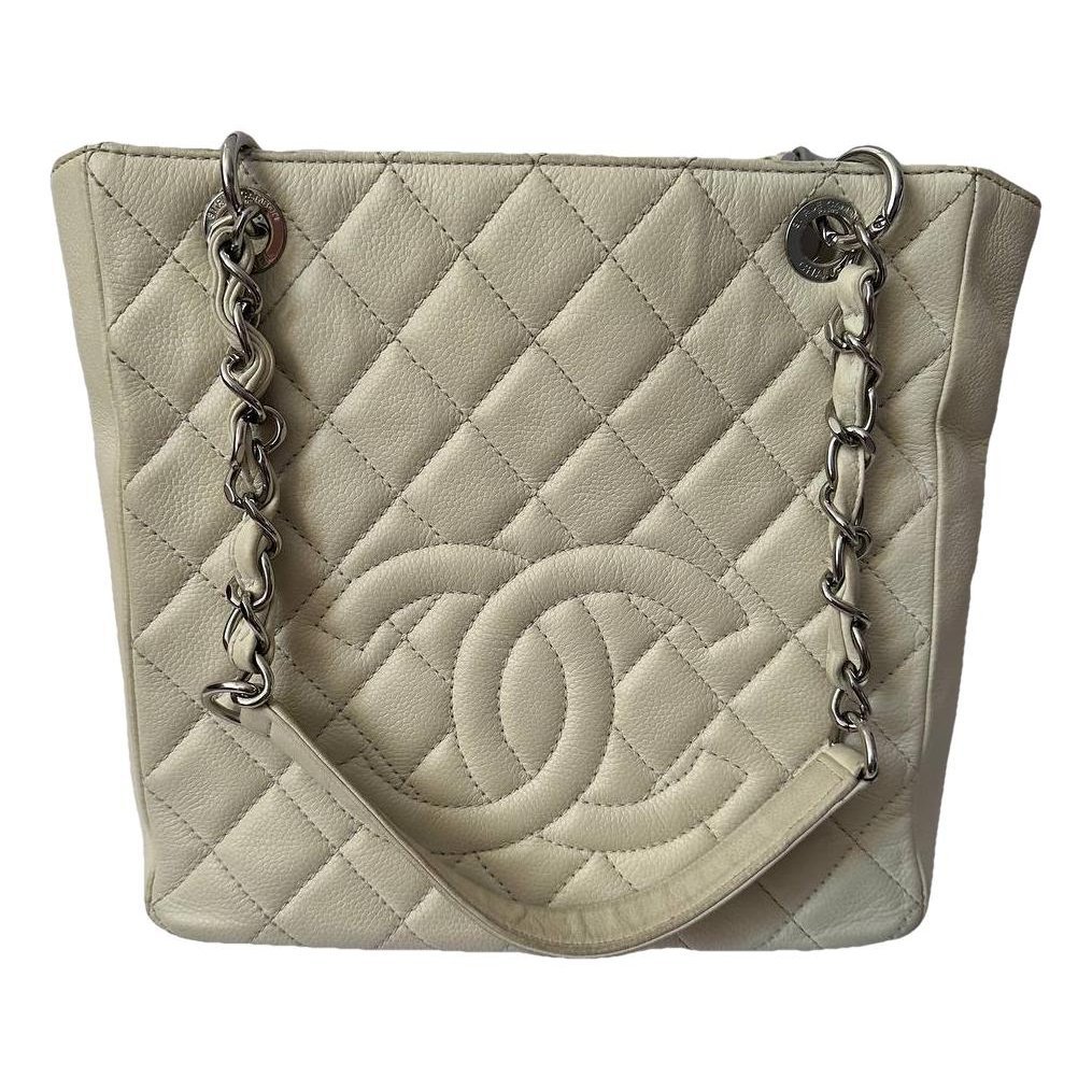 Petite Shopping Tote leather tote
