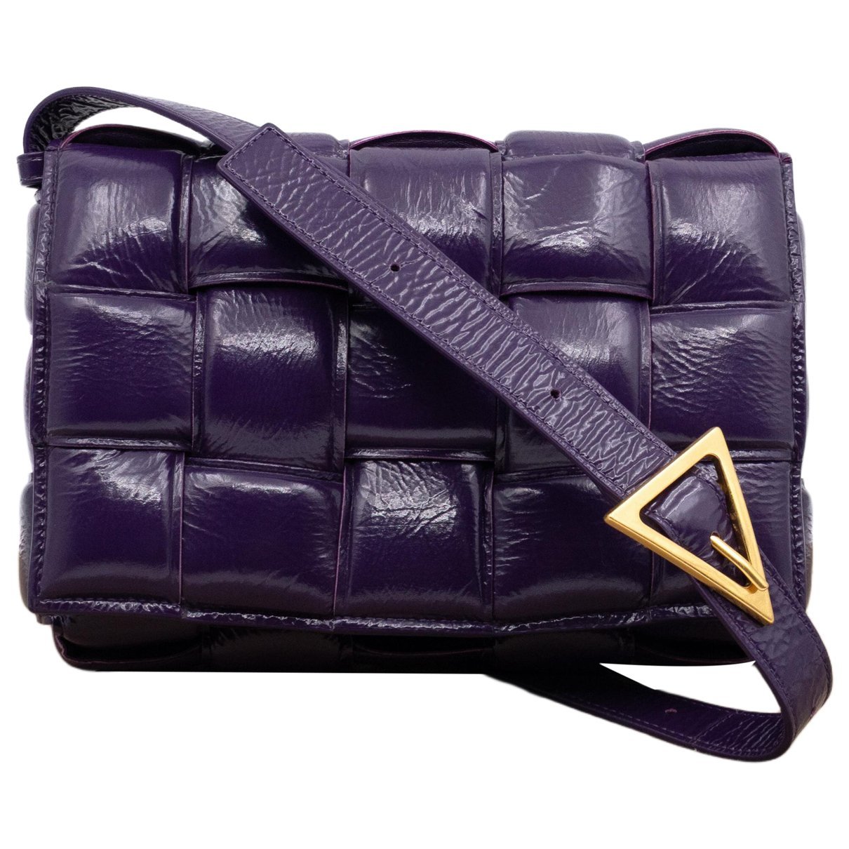 Cassette Padded leather crossbody bag