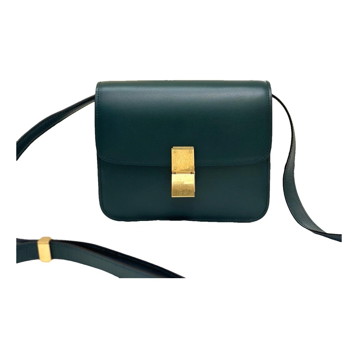 Classic leather handbag