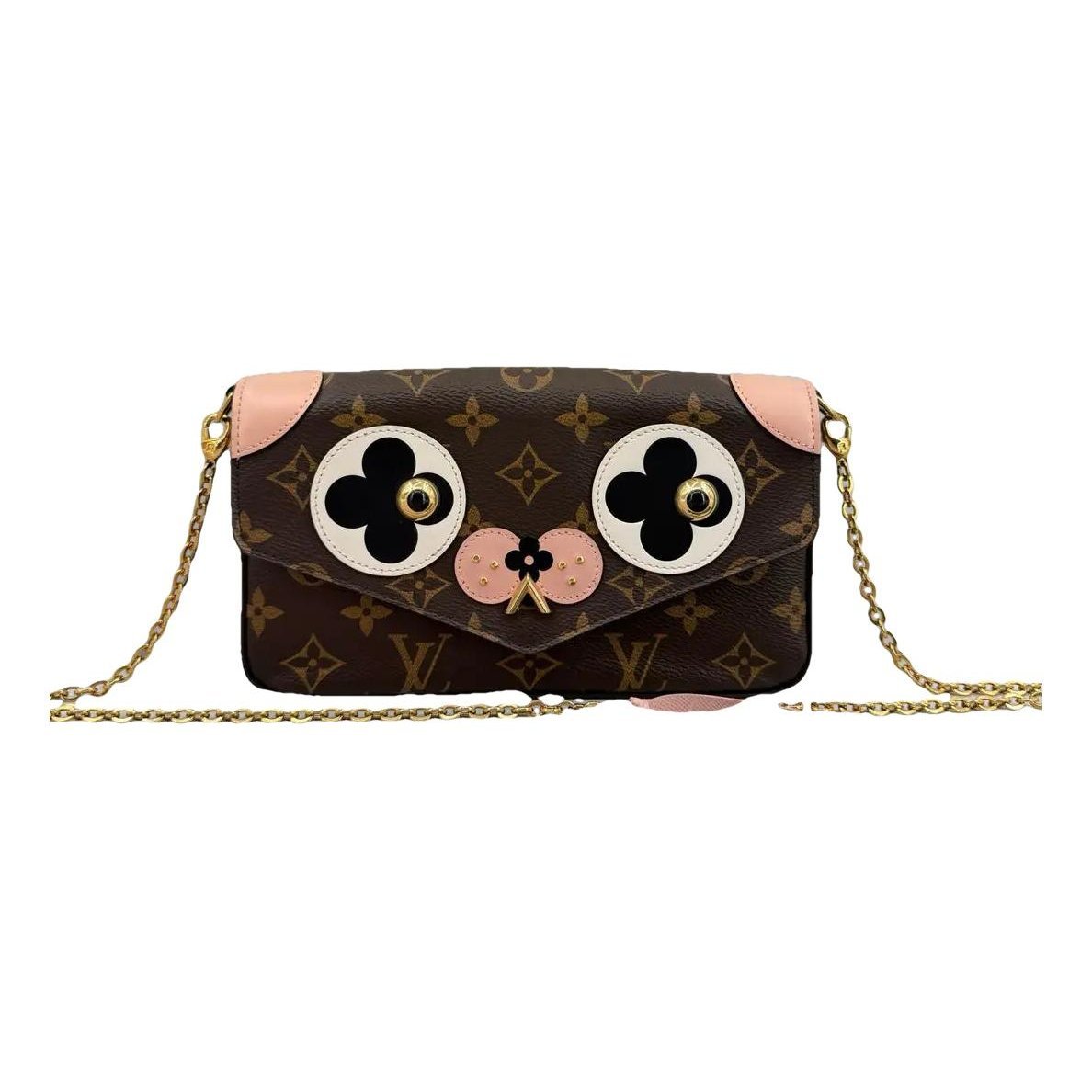 Félicie vinyl crossbody bag