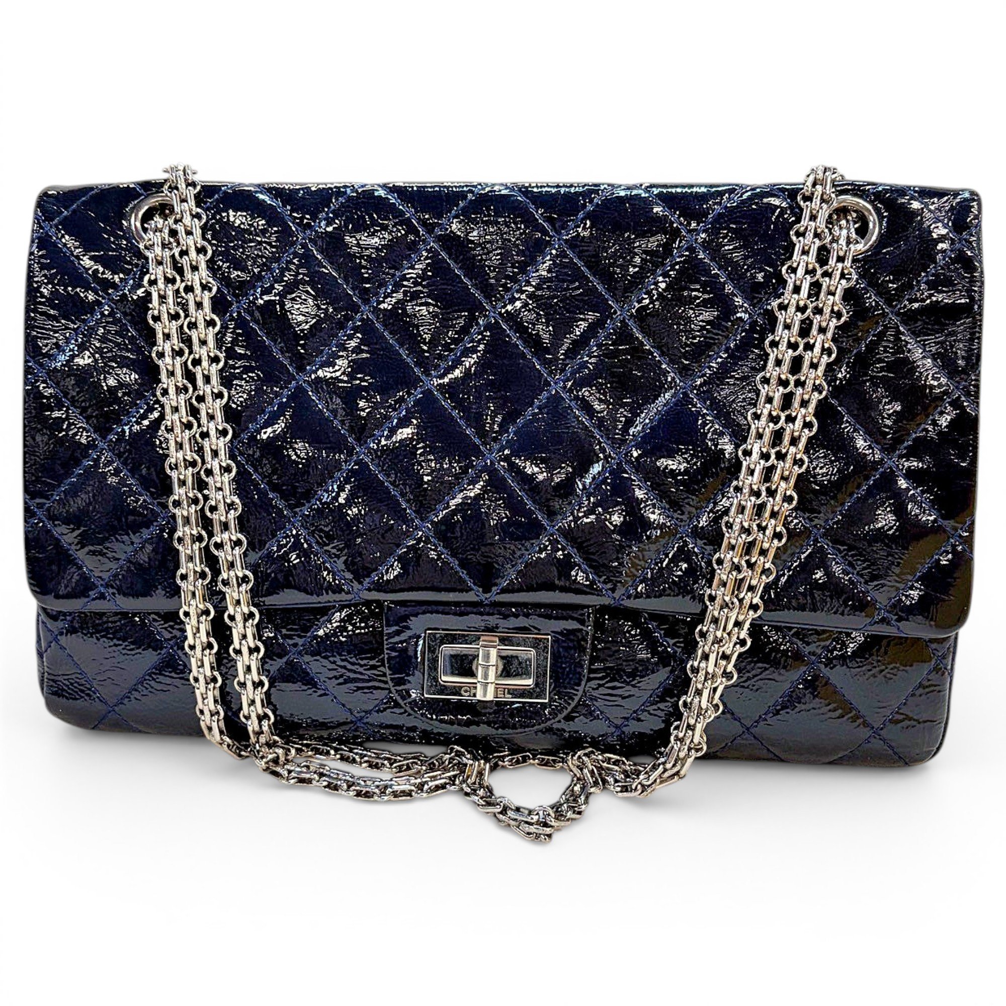 2.55 patent leather crossbody bag