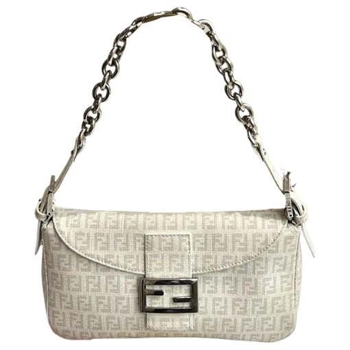 Baguette vinyl handbag