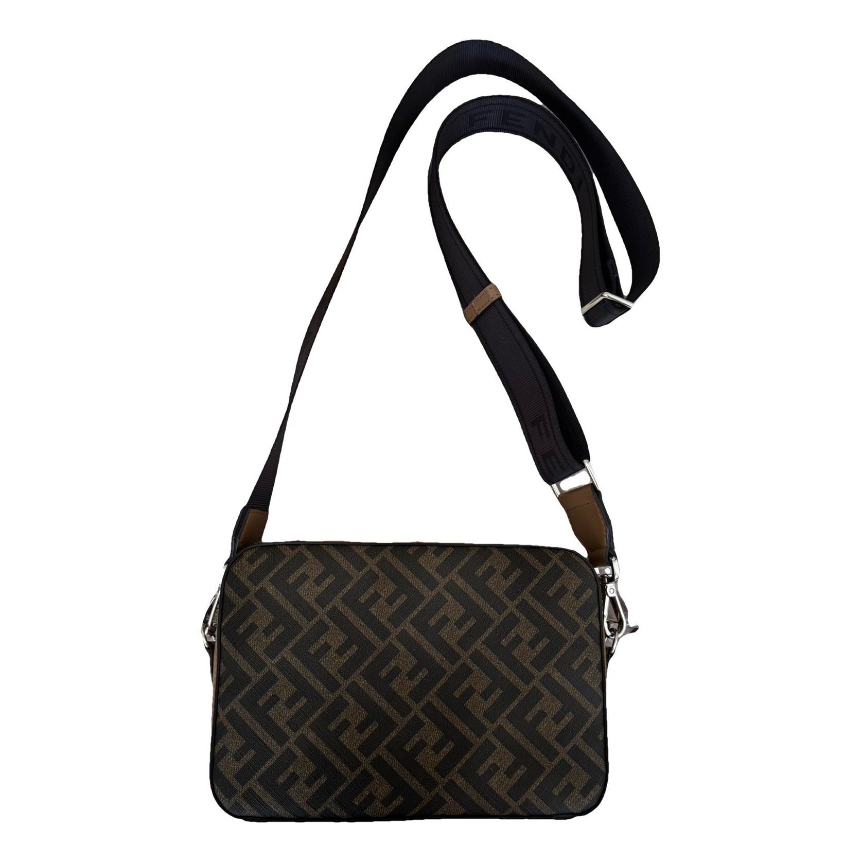 Camera case leather crossbody bag