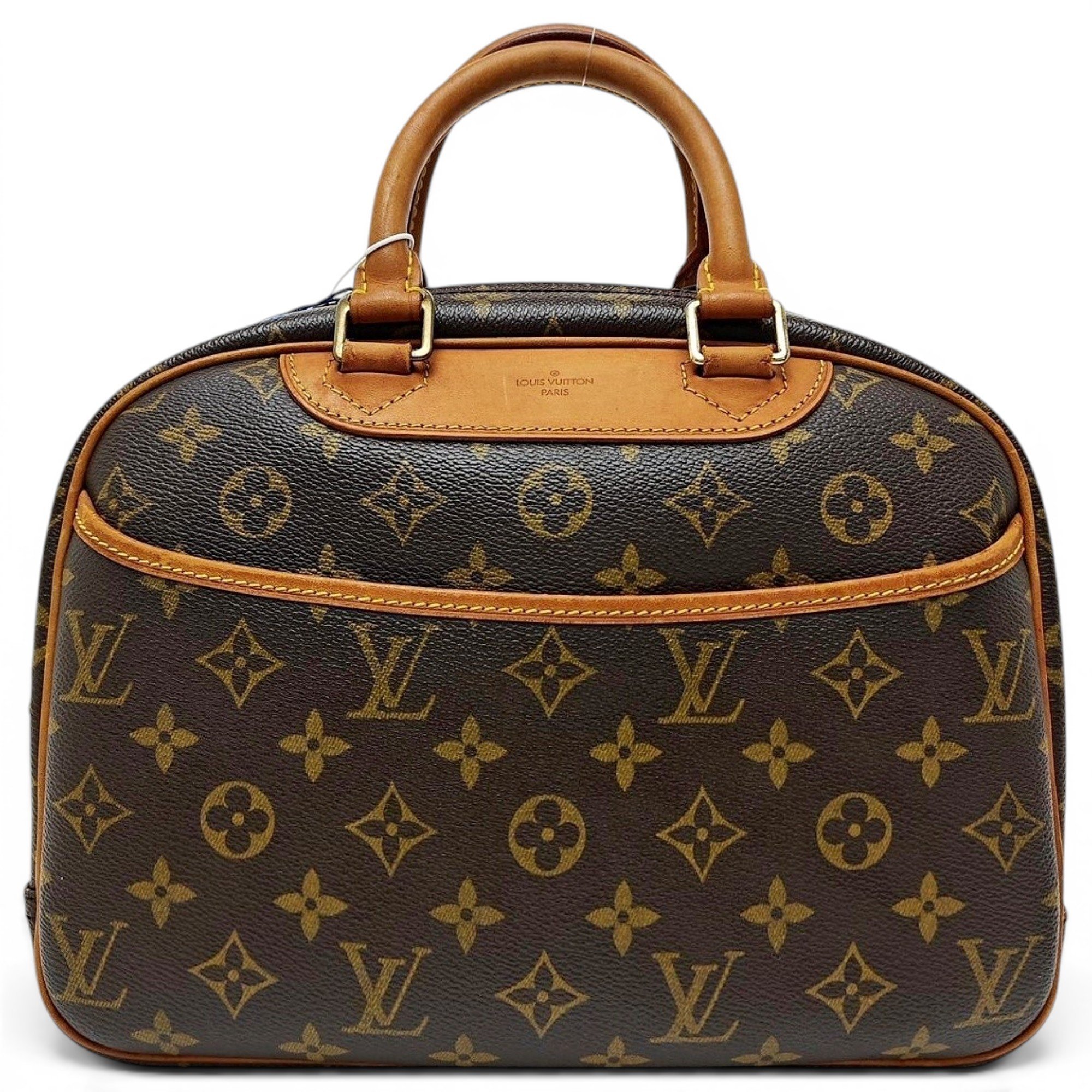 Deauville leather handbag