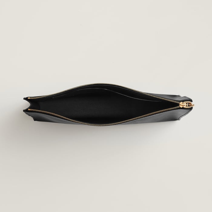 Noir Zipengo Chaine d'Ancre GM Pouch