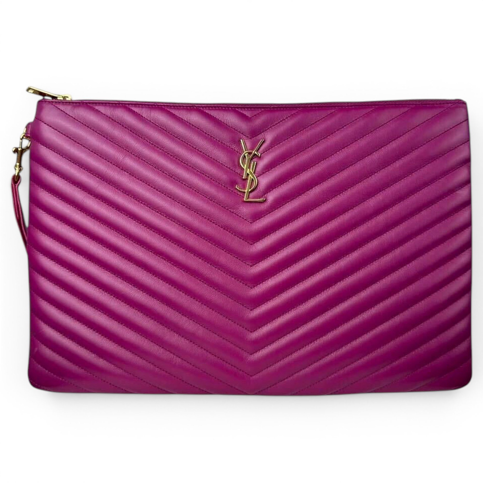 New Jolie leather clutch bag