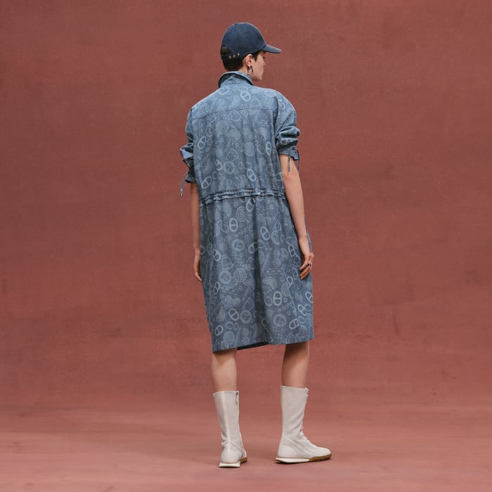 Bleu Denim "Candy Libris" Coat
