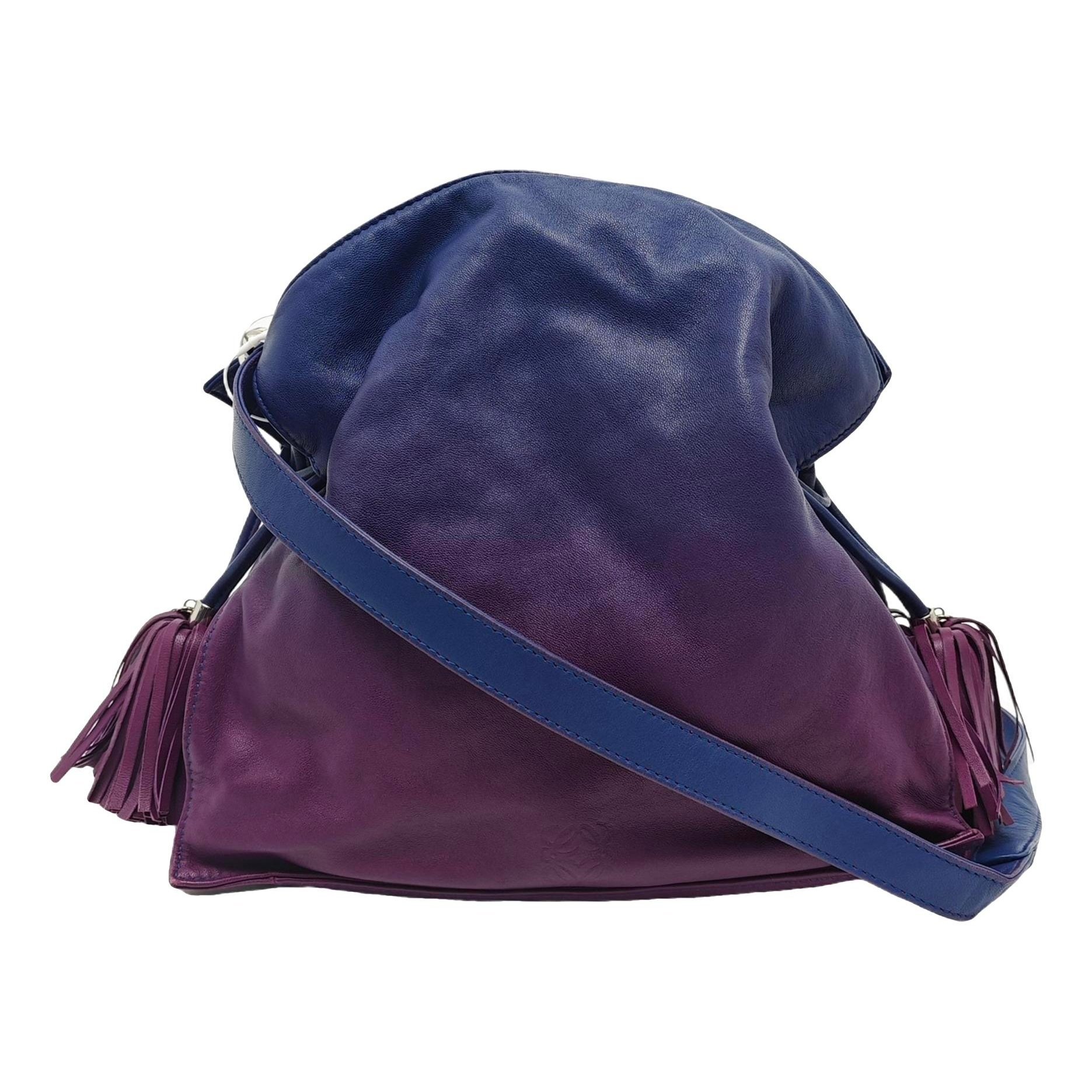 Flamenco leather handbag