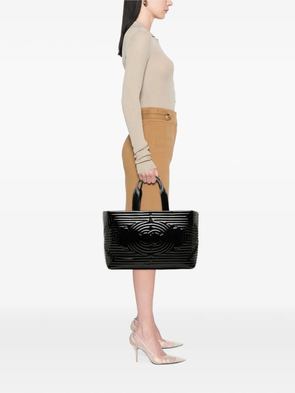 2009-2010 Vinyl Coco Ming Grand Shopping tote bag