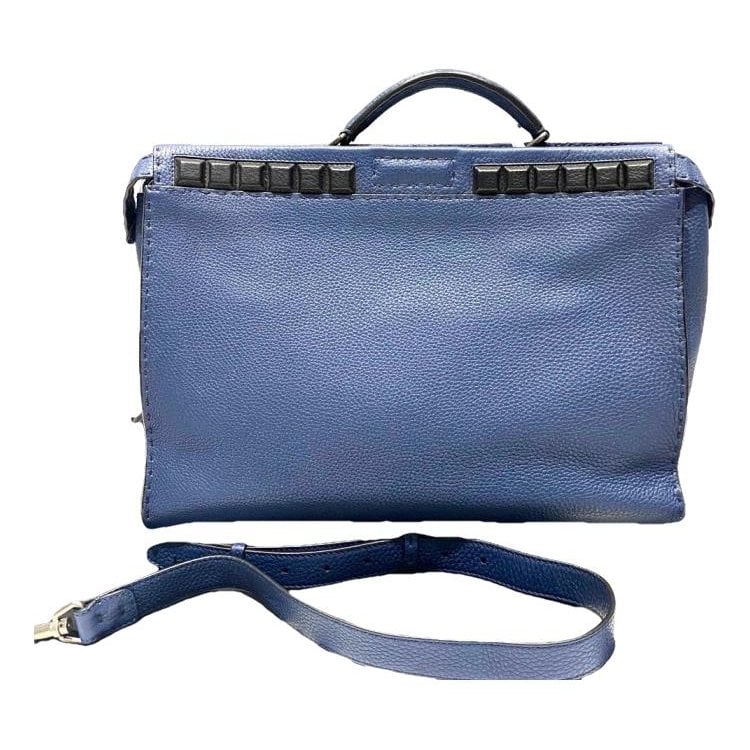 Peekaboo leather handbag