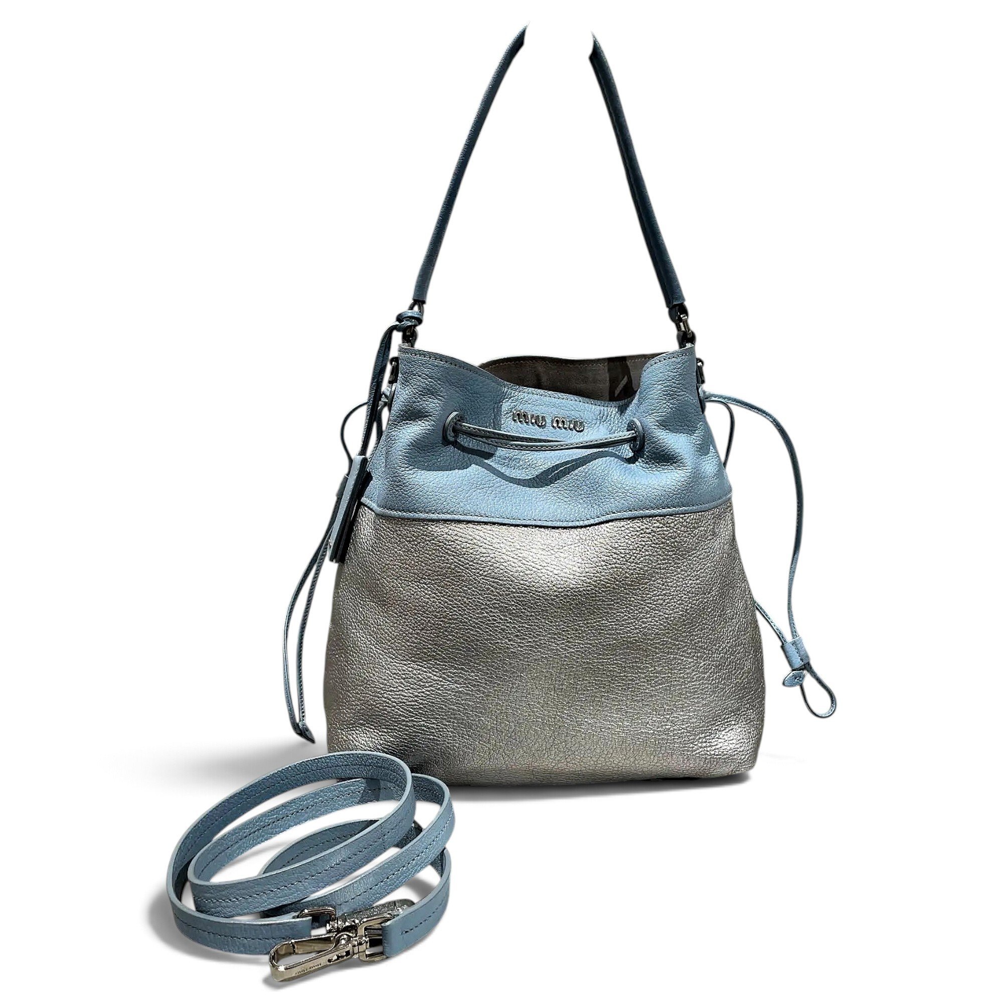 Leather crossbody bag