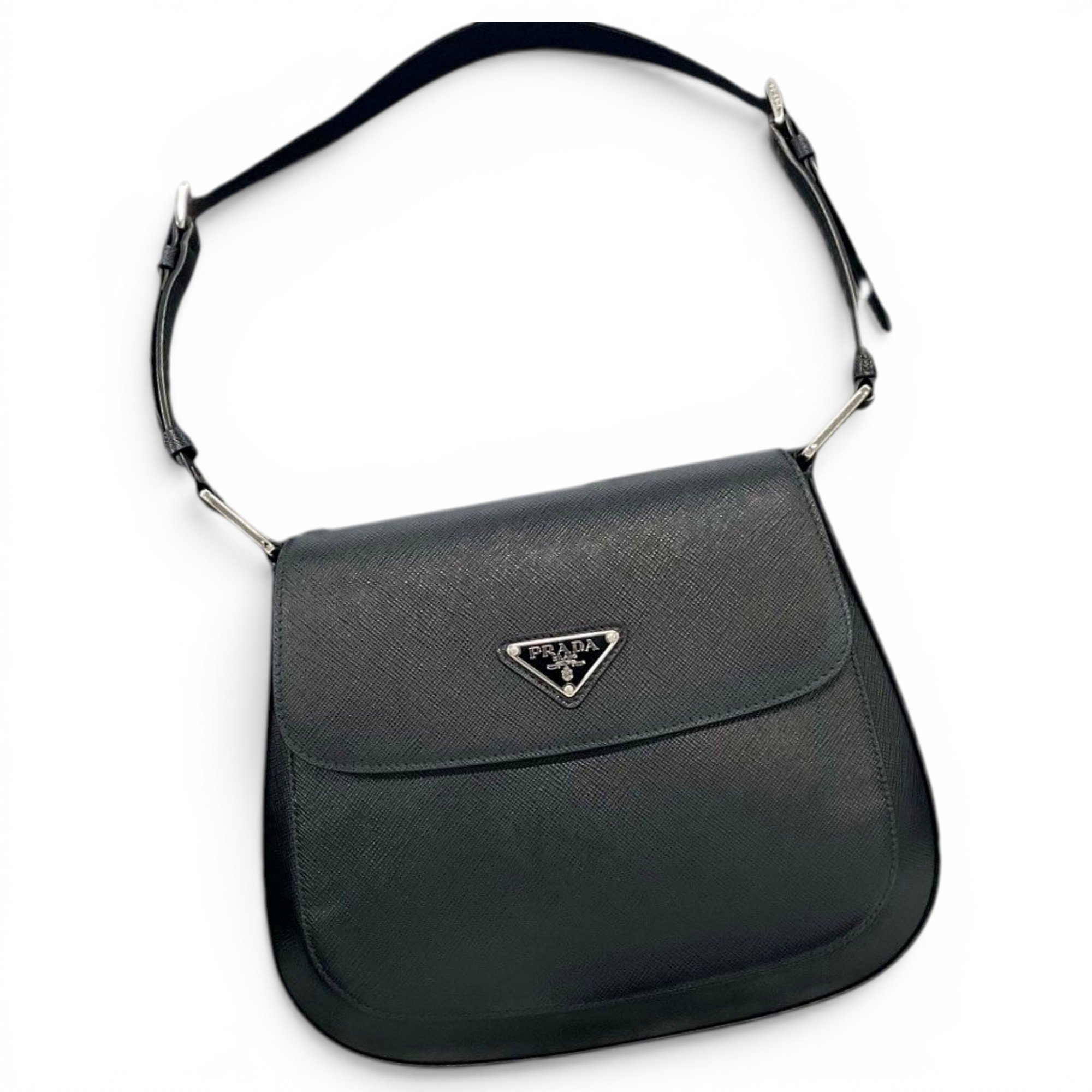 Cleo Flap leather handbag