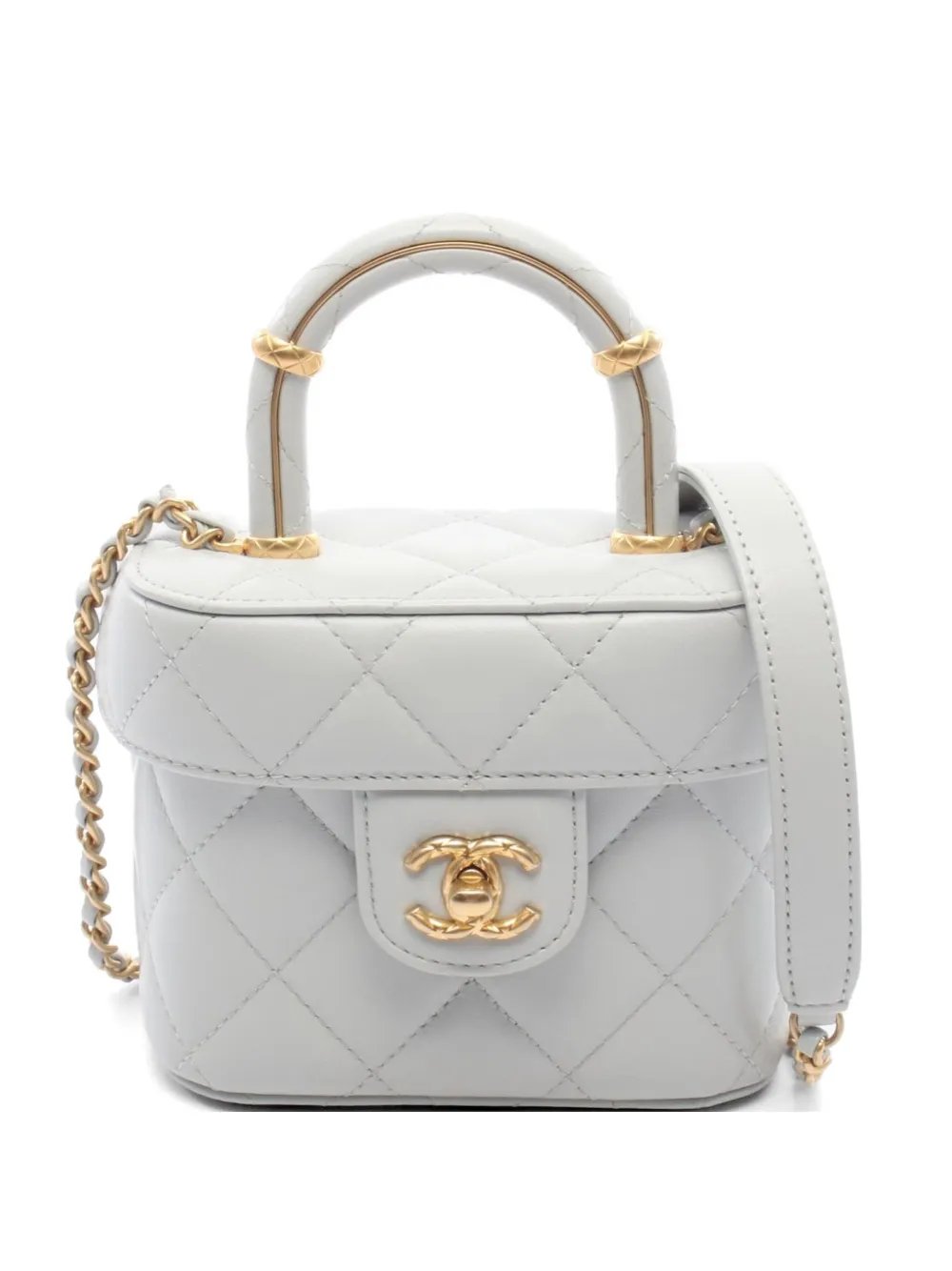 2021s Matelassé Vanity leather shoulder bag