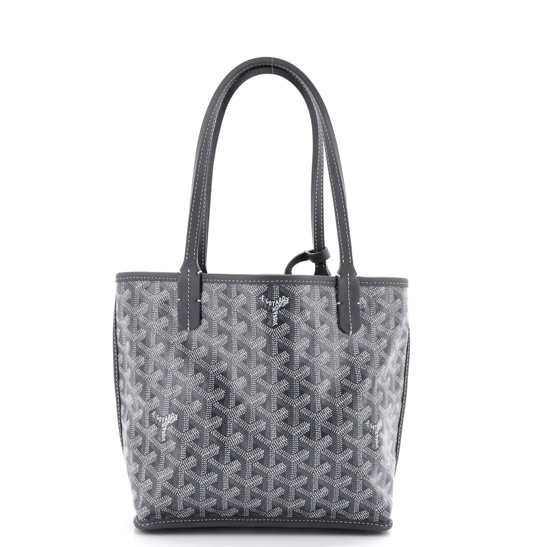 Goyard Anjou Reversible Tote Coated Canvas Mini