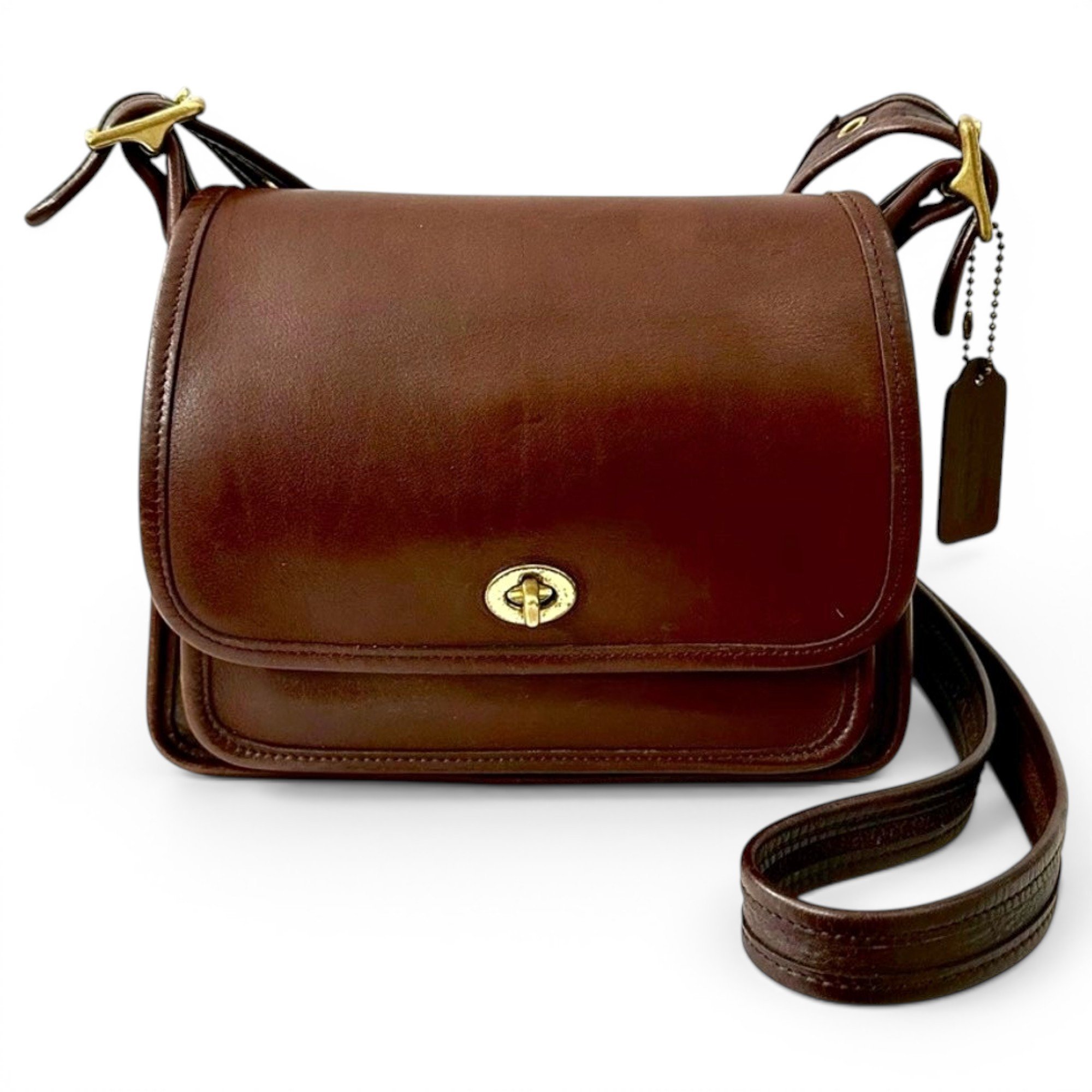 Leather crossbody bag