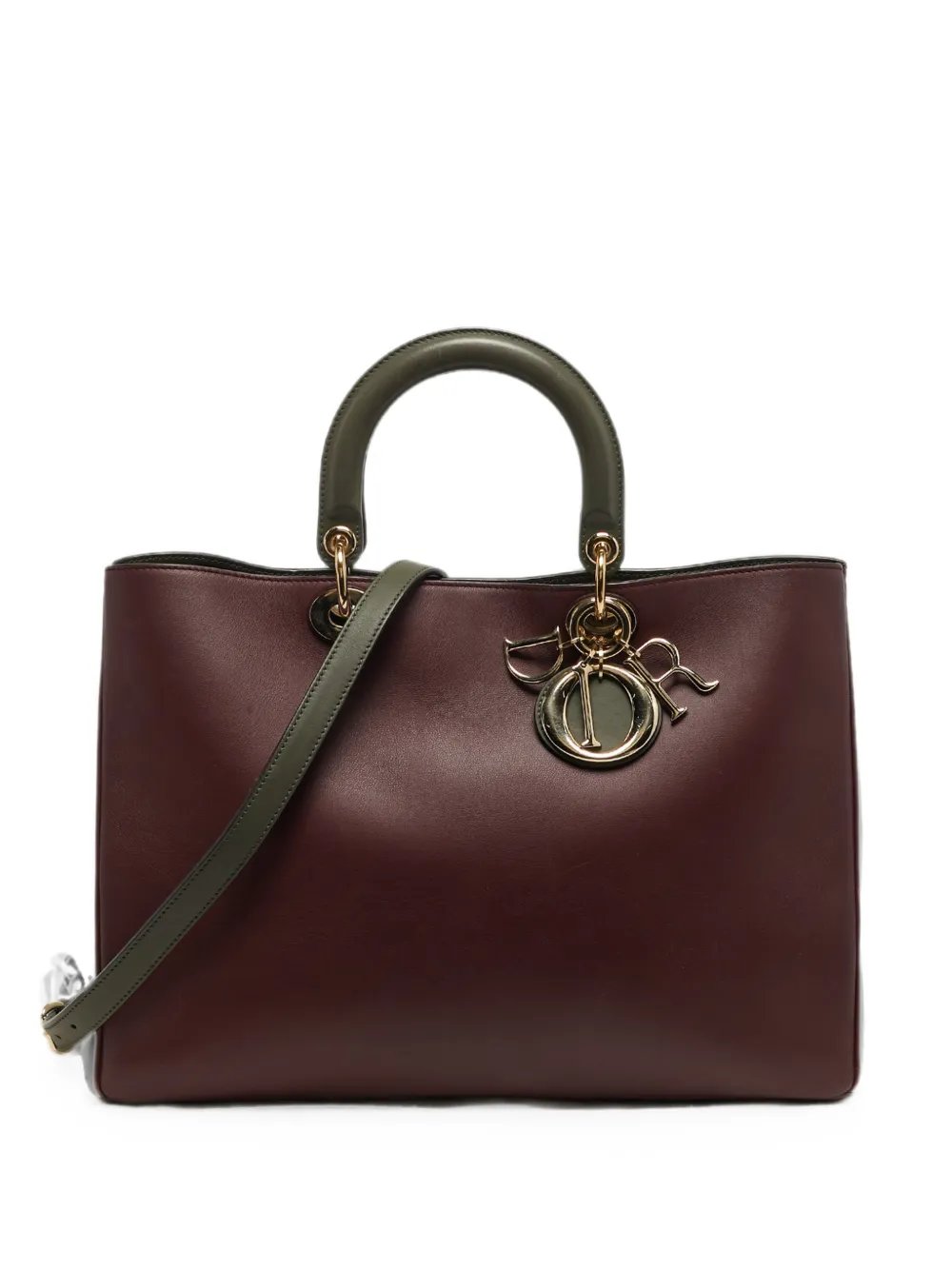 Diorissimo leather tote bag