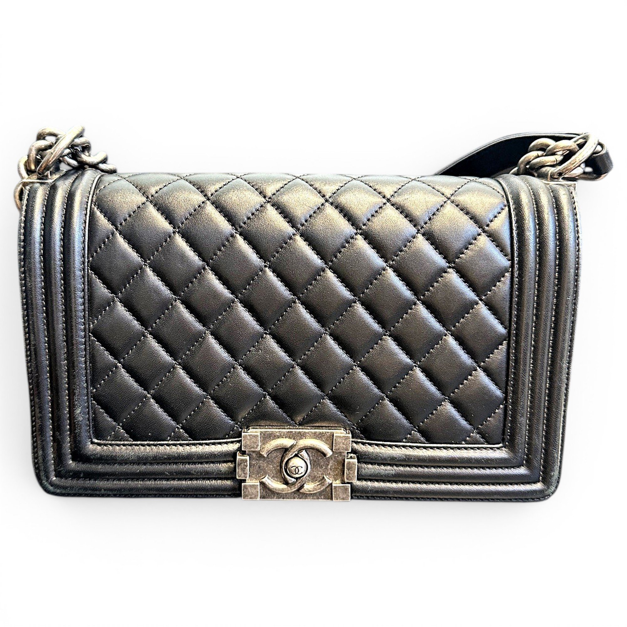 Boy leather handbag