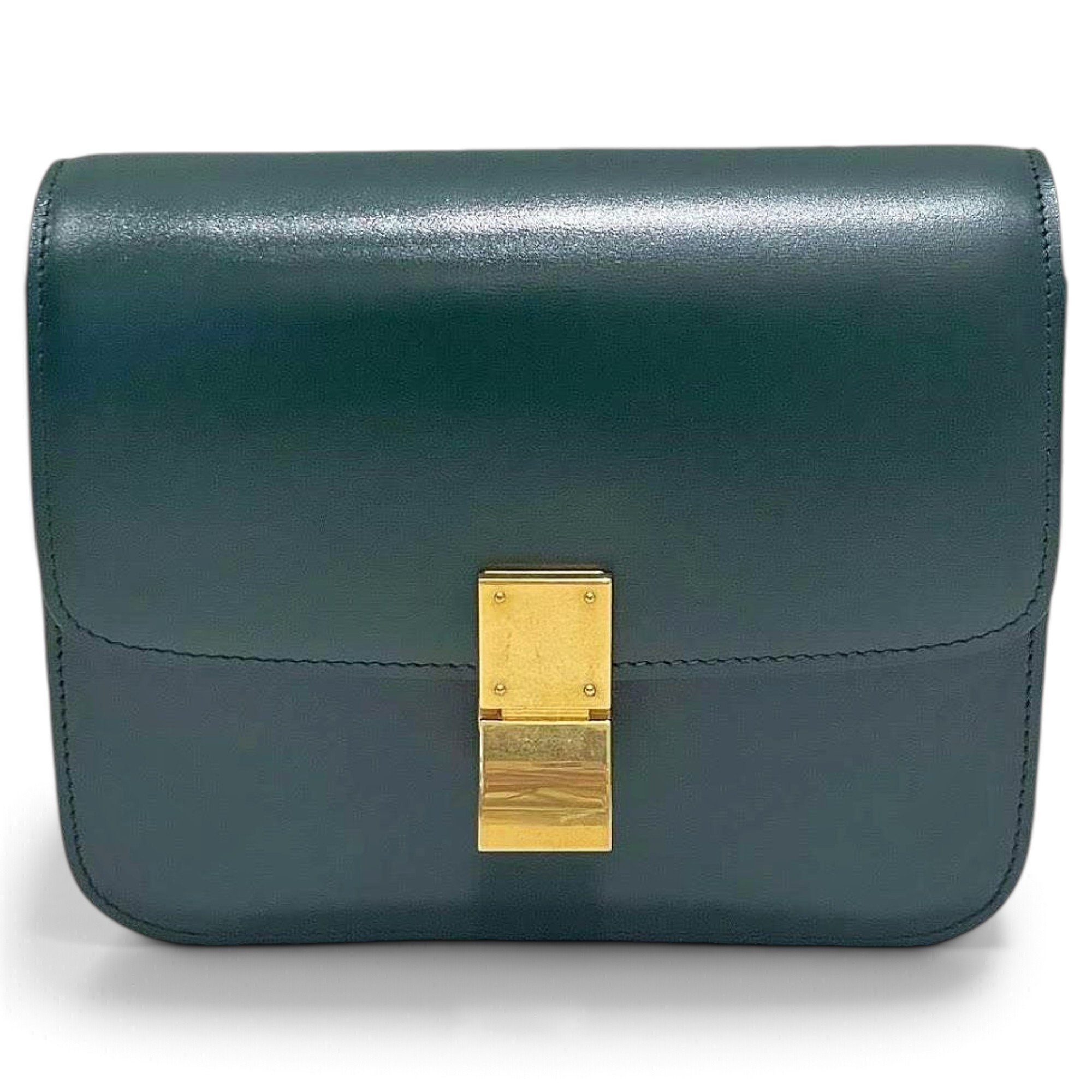Classic leather handbag