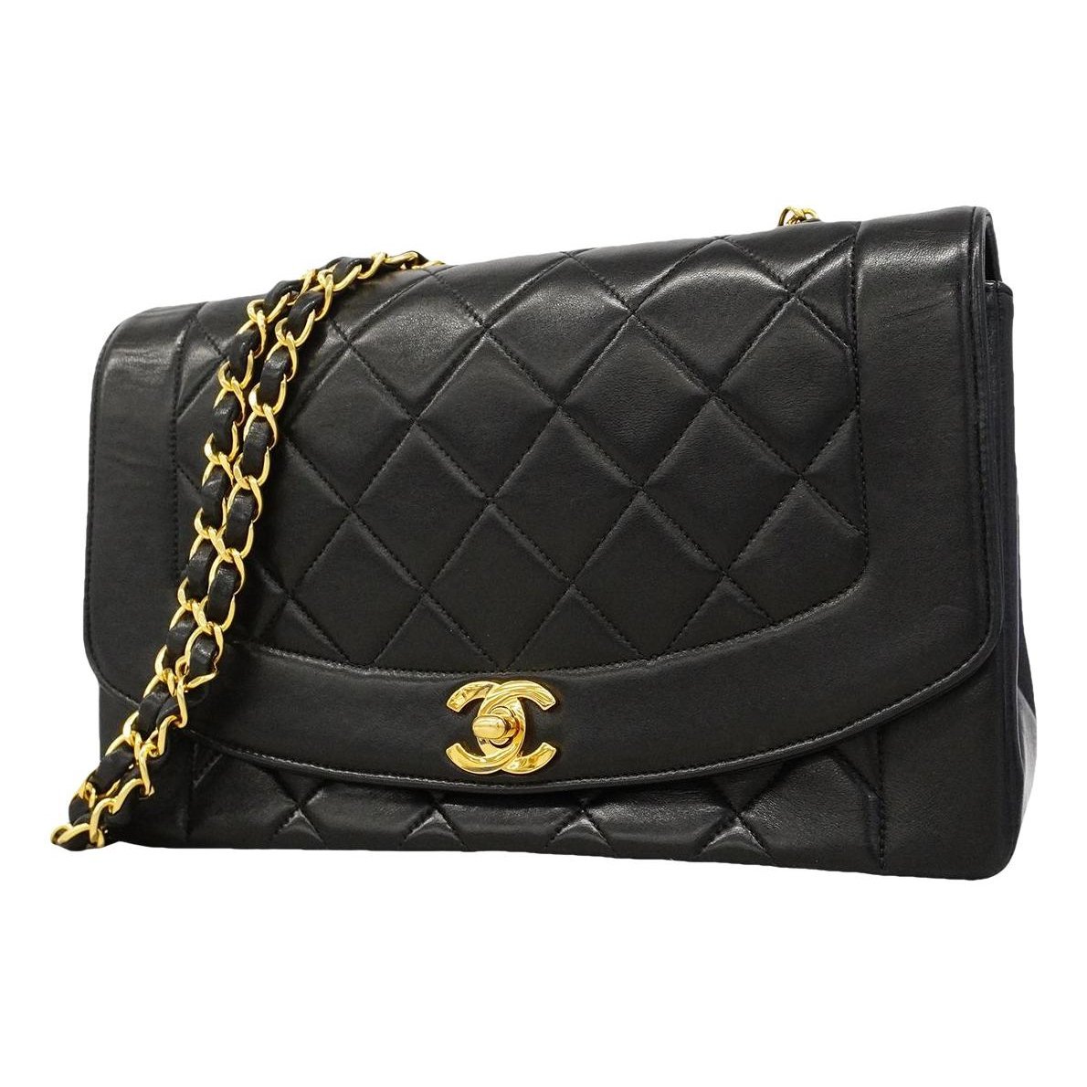 Diana leather handbag