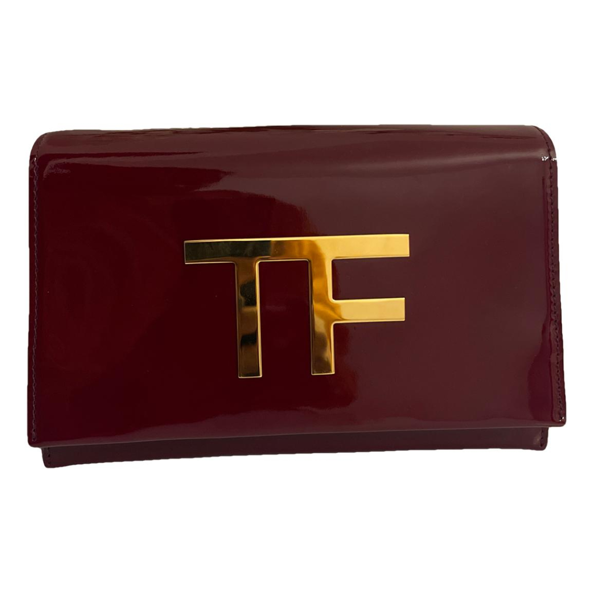 Tom Ford Icon patent leather clutch bag
