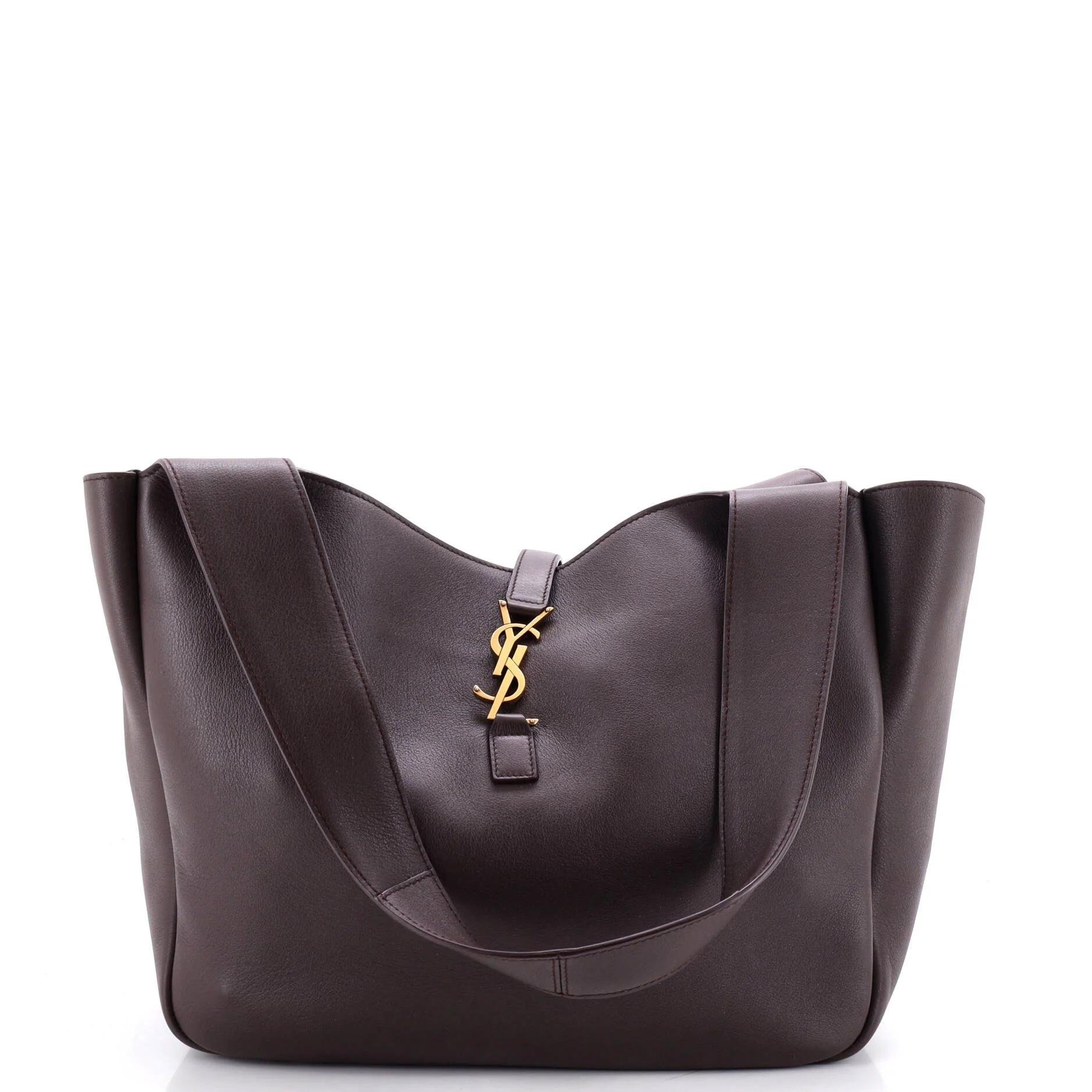 Leather tote