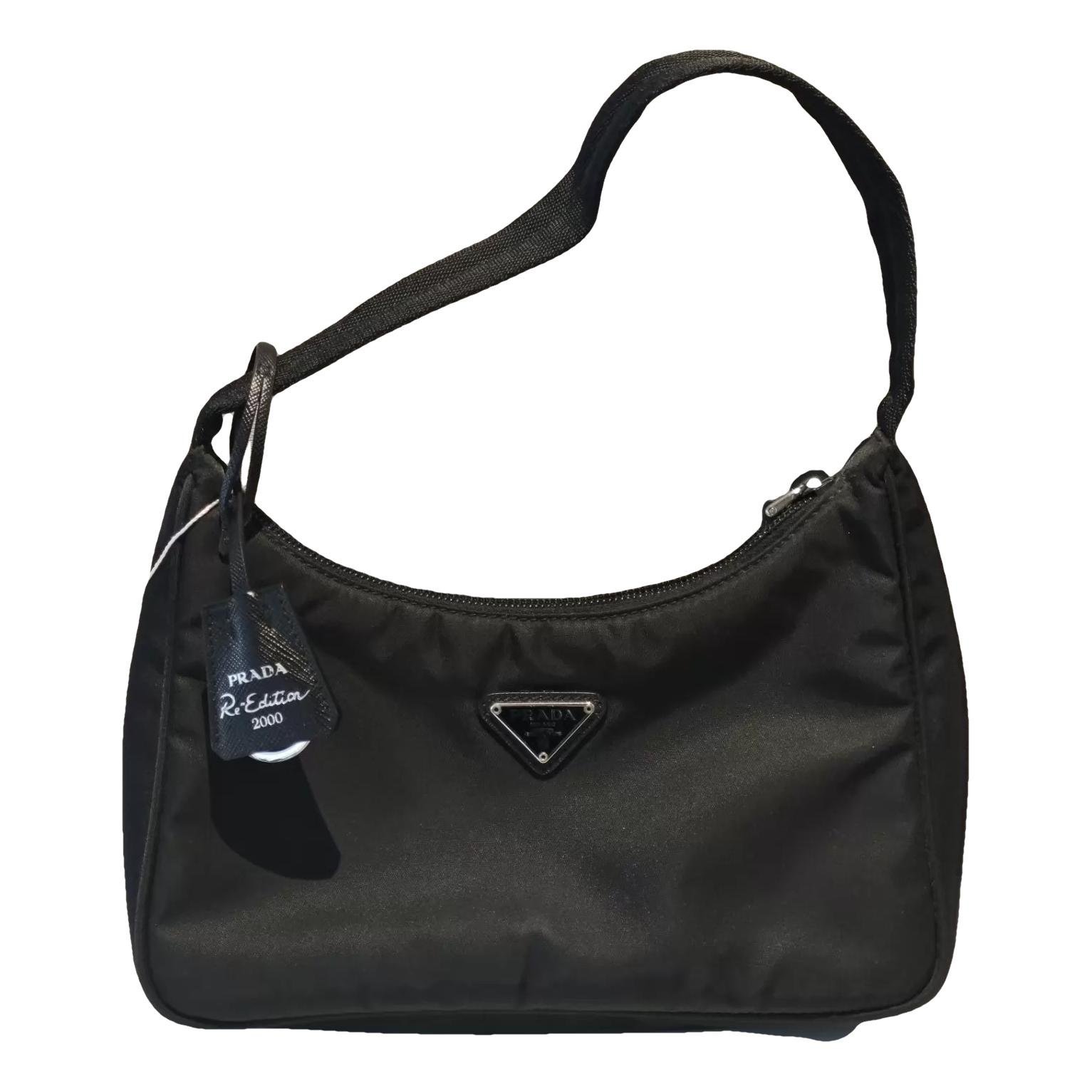 Re-Edition 2000 glitter handbag